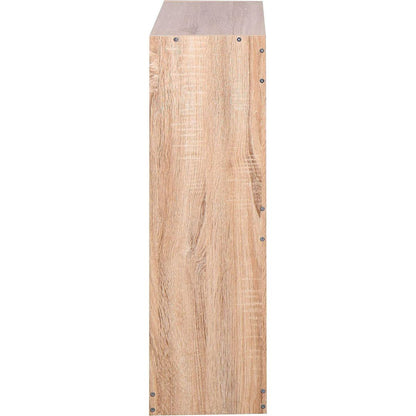 Wooden Shoe Cabinet for Entryway, White Shoe Storage Cabinet with 2 Flip Doors 20.94x9.45x43.11 inch