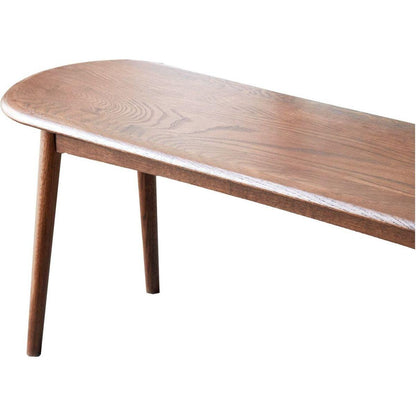 Natural Oak Wood for Dining Bench Table Bench for Living Room