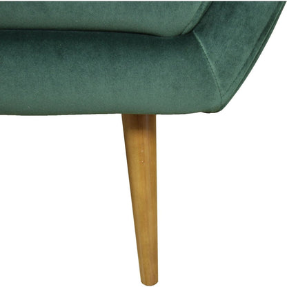 ROSE ACCENT CHAIR - VELVET GREEN