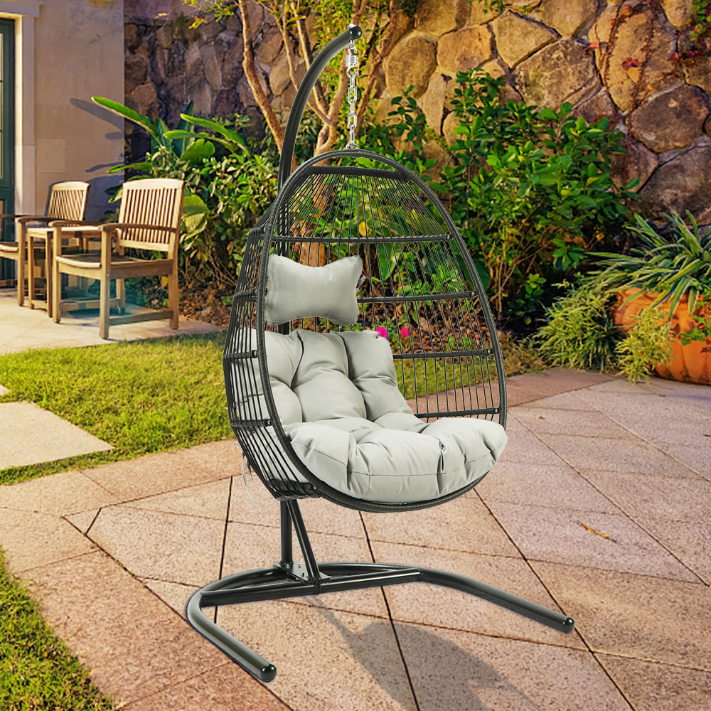 Single Swing chair for garden patio living room leisure chair