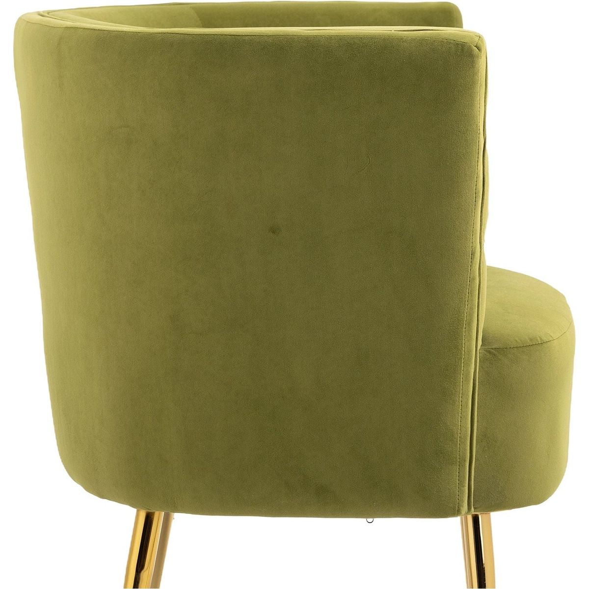 Accent Chair, leisure single chair with Golden feet