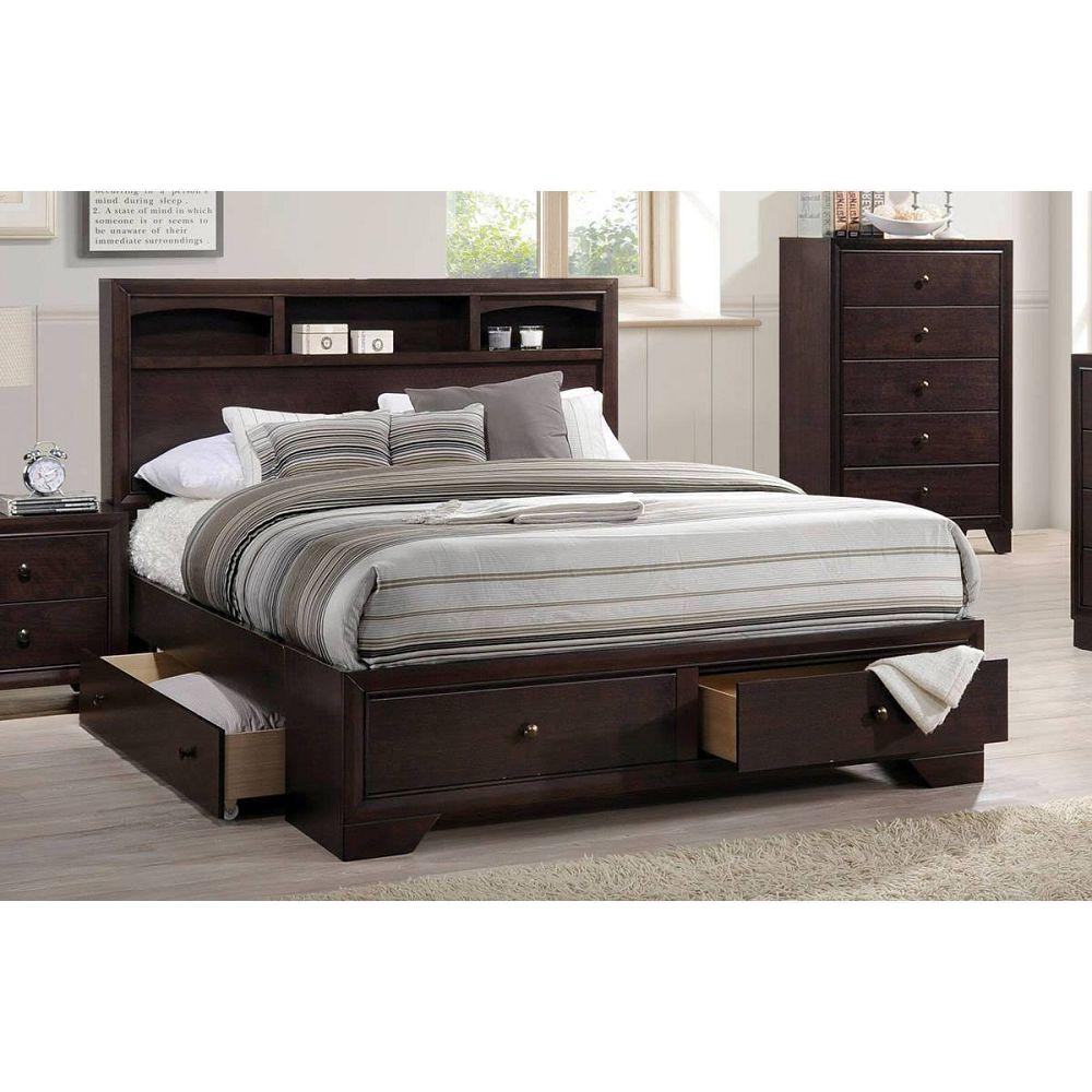 Madison II Queen Bed in Espresso