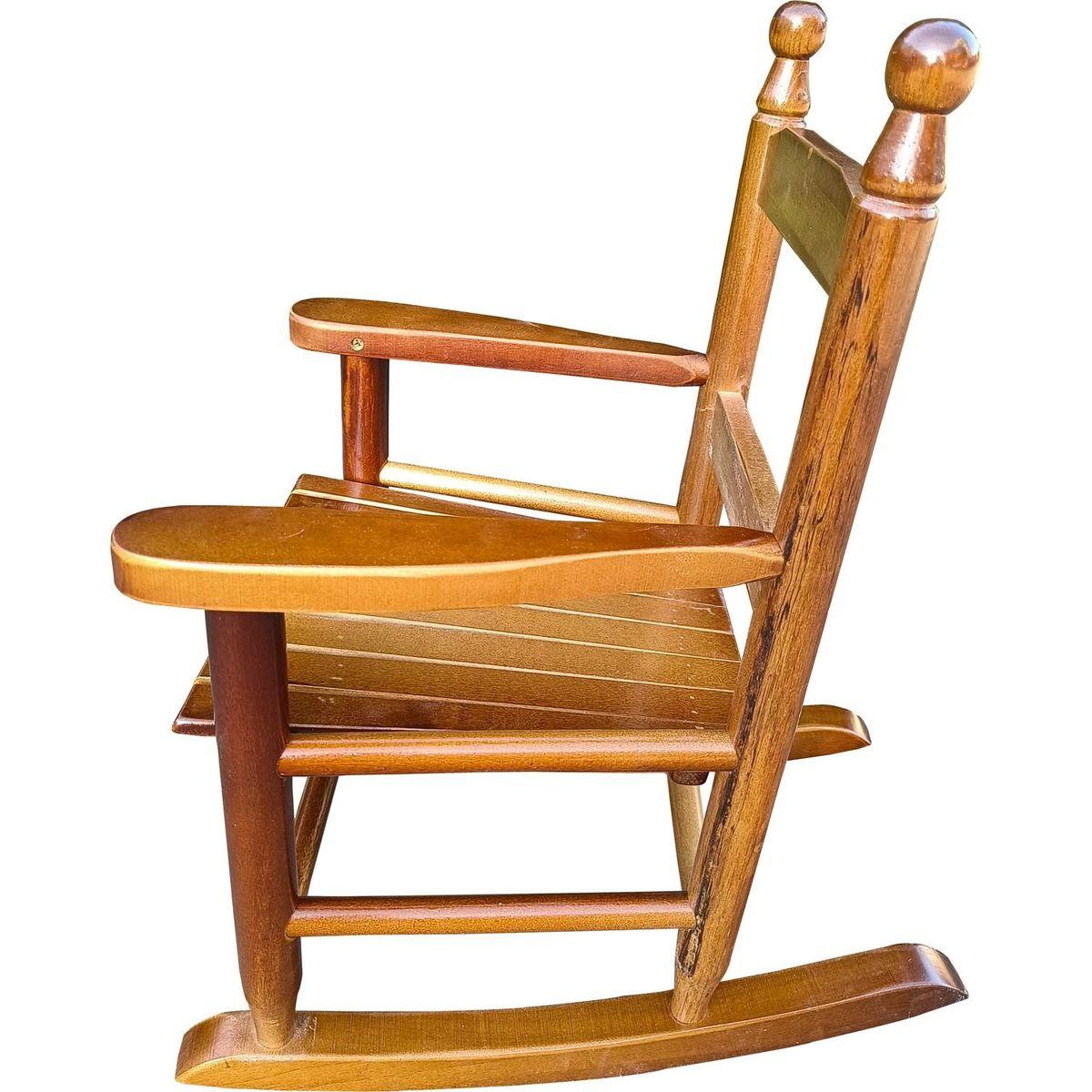 Children's rocking oak chair- Indoor or Outdoor -Suitable for kids-Durable