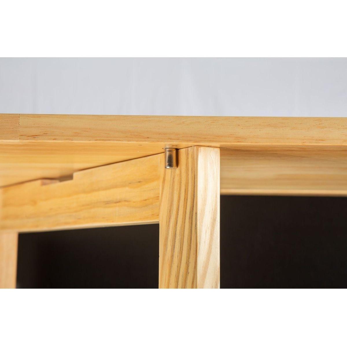 Kitchen Island & Kitchen Cart, Mobile Kitchen Island with Extensible Rubber Wood Table Top, adjustable Shelf Inside Cabinet, 3 Big Drawers, with Spice Rack, Towel Rack, Black-Beech .