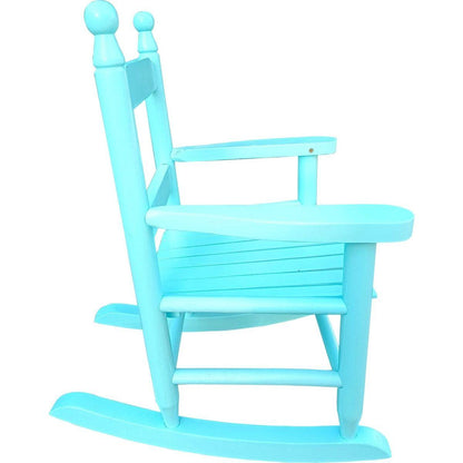 Children's rocking light Light Blue chair- Indoor or Outdoor -Suitable for kids-Durable