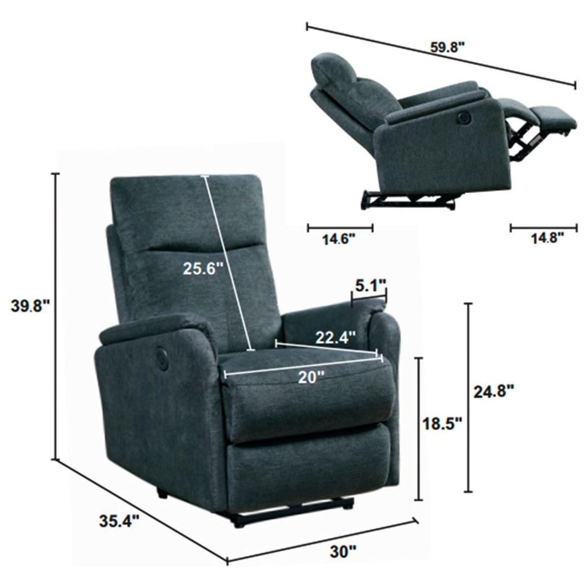 Hot selling For 10 Years, Recliner Chair With Power function easy control big stocks, Recliner Single Chair For Living Room, Bed Room