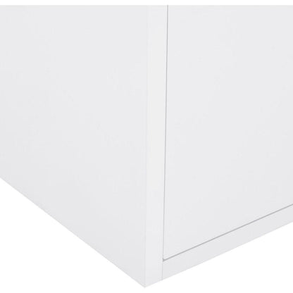 24" Floating Wall Mounted Bathroom Vanity with White Porcelain Sink and Soft Close Doors