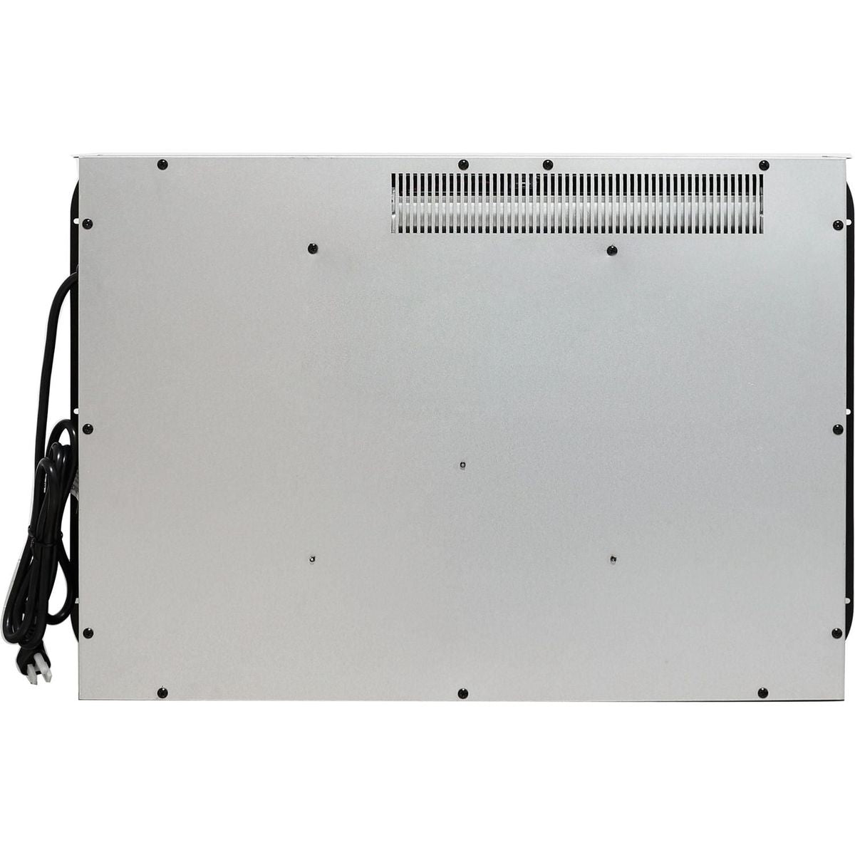 26 inch electric fireplace insert, ultra thin heater with log set & realistic flame, remote control with timer, overheating protection - Streamdale Furniture