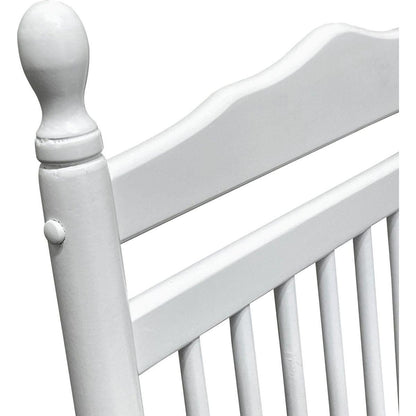 BALCONY PORCH ADULT ROCKING CHAIR - WHITE