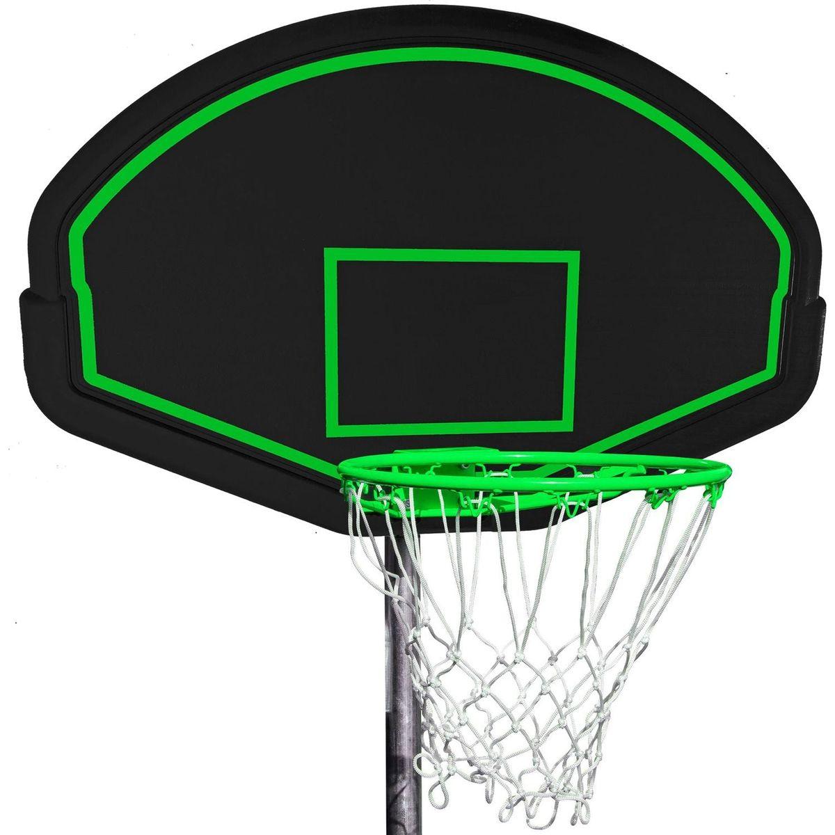 16FT TRAMPOLINE (GREEN) WITH BACKBOARD