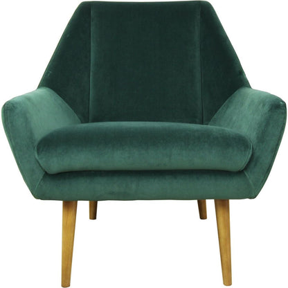 ROSE ACCENT CHAIR - VELVET GREEN