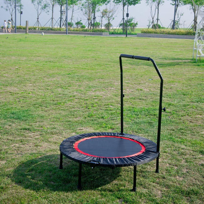 40 Inch Mini Exercise Trampoline for Adults or Kids - Indoor Fitness Rebounder Trampoline with Safety Pad Max. Load 300LBS