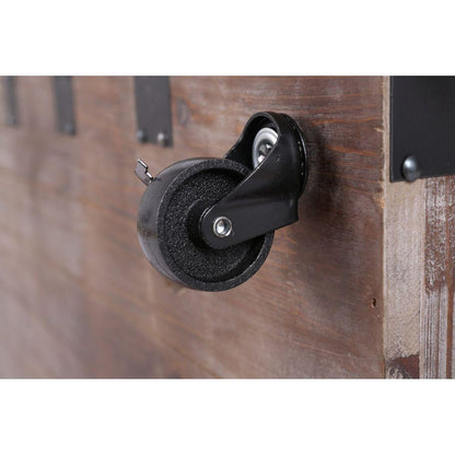 Antique Reclaimed Wood Gray Trunk Table And Side Table S/3 with Large Storage Dress Up Your Liviing Room