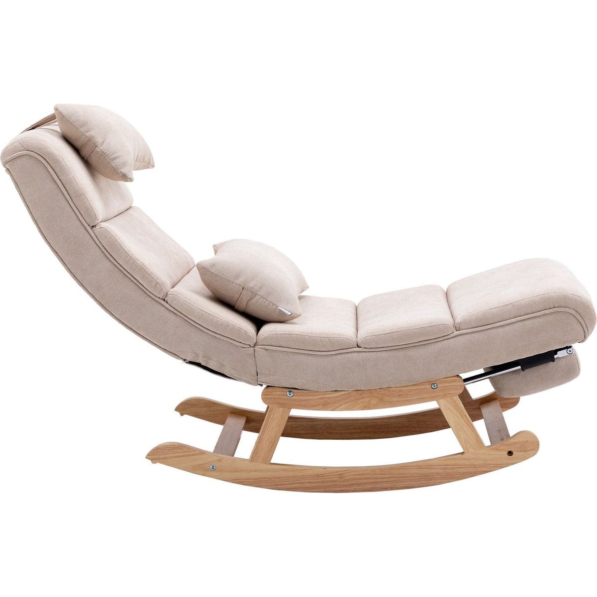 living room Comfortable rocking chair living room chair Beige