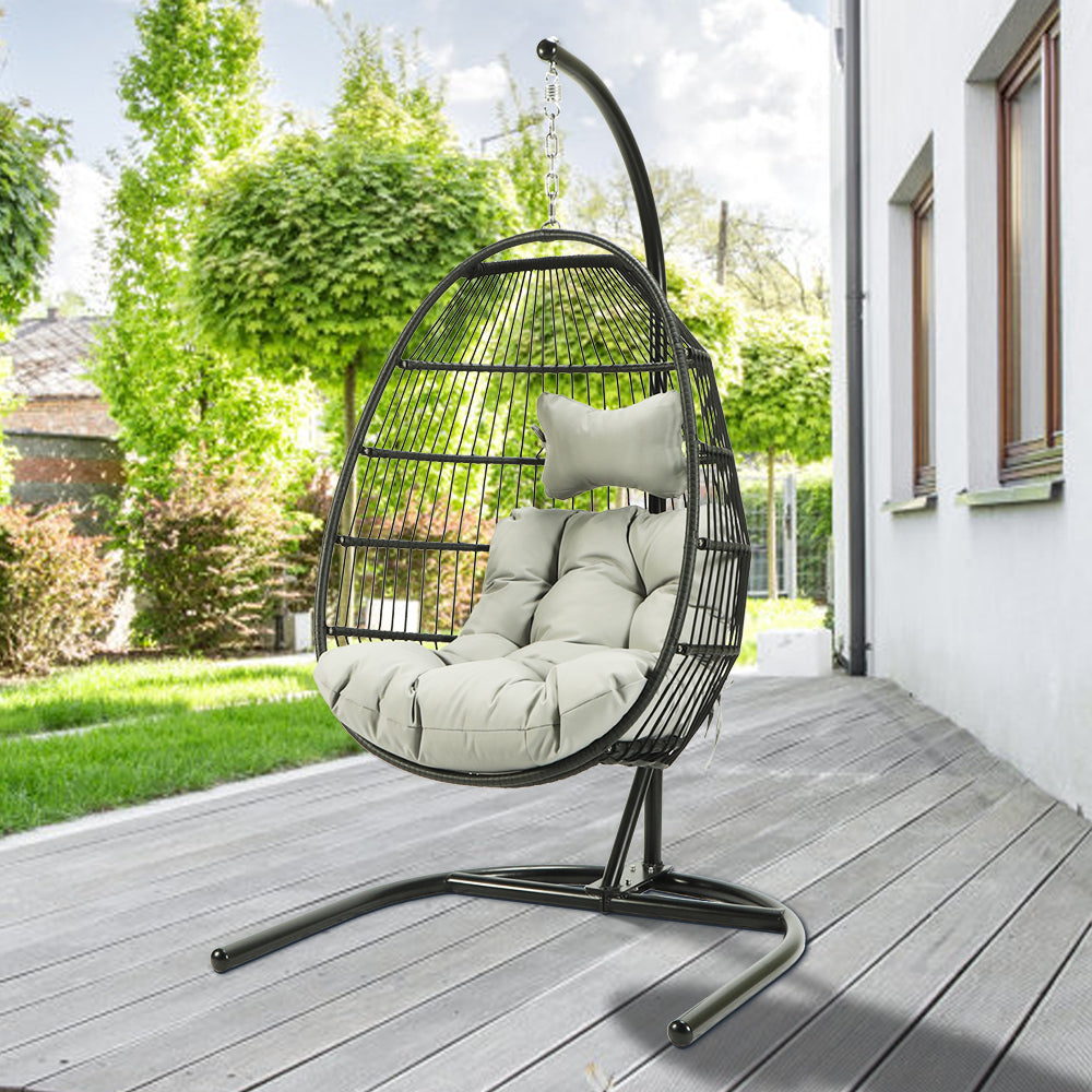 Single Swing chair for garden patio living room leisure chair