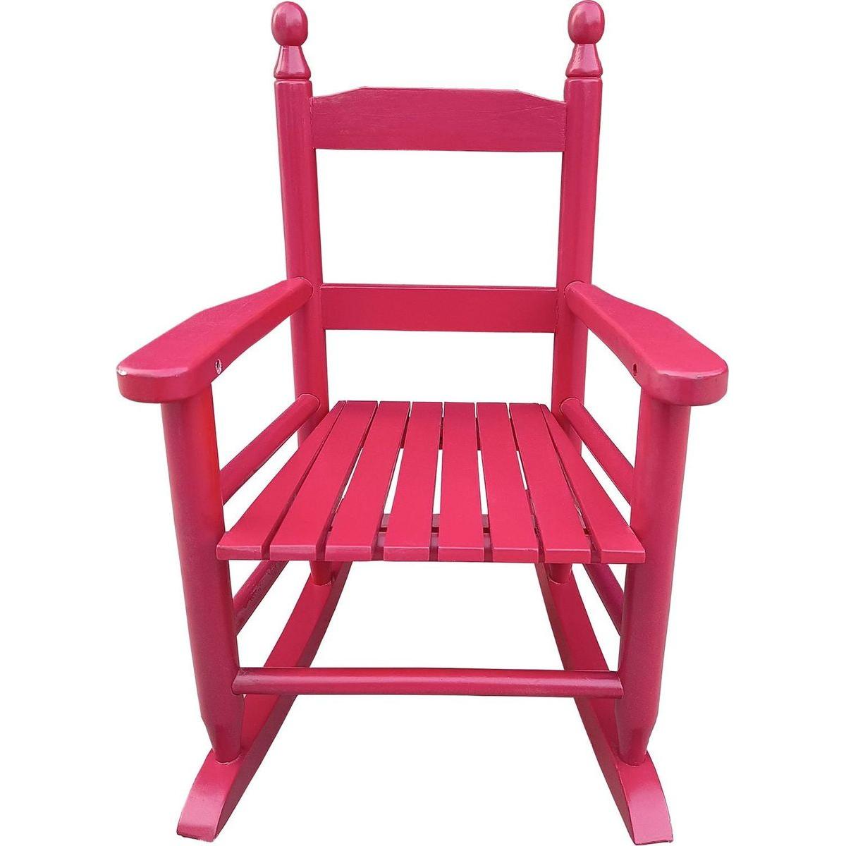 Children's rocking red chair- Indoor or Outdoor -Suitable for kids-Durable