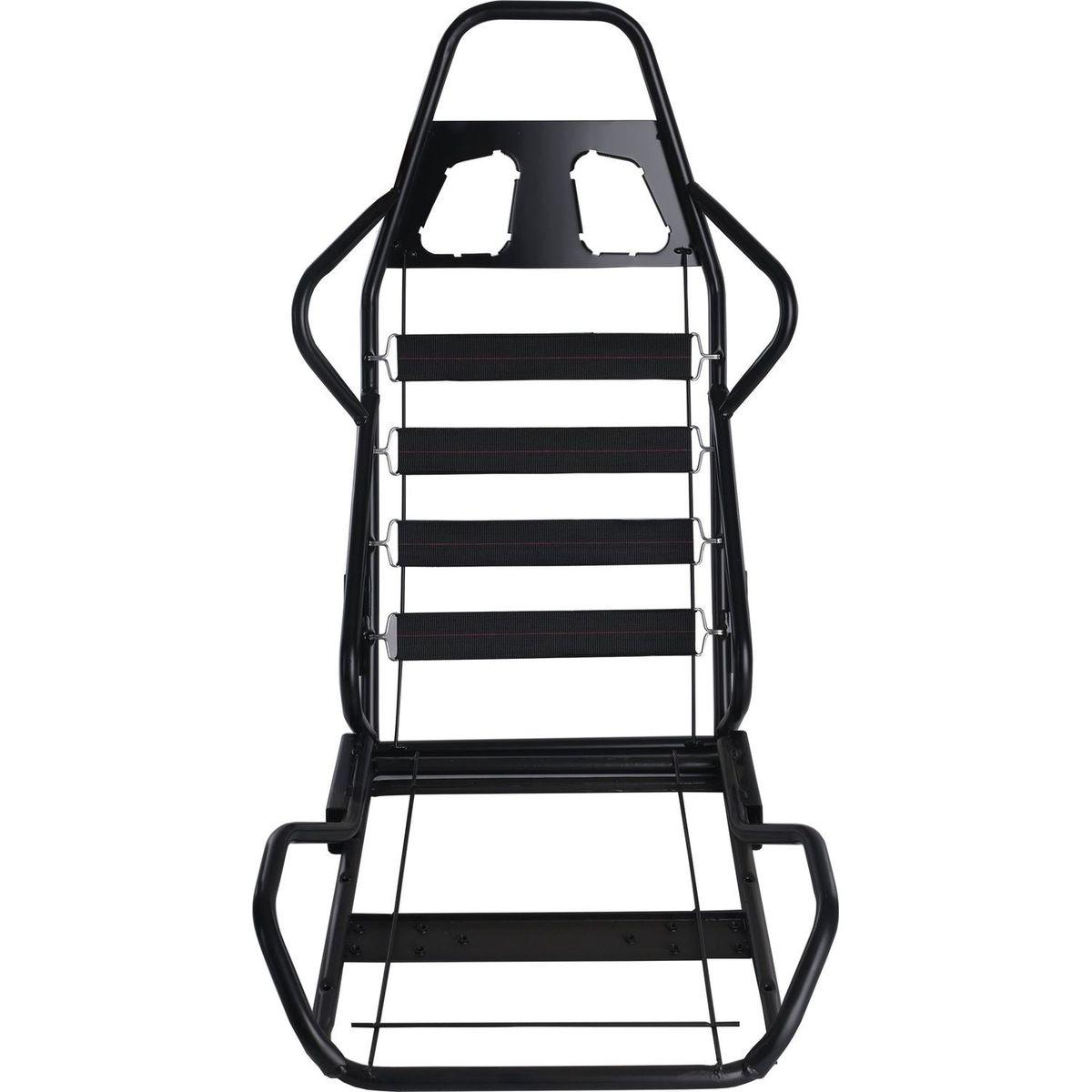 RACING SEAT HIGH QUALITY PVC WITH SUADE MATERIAL DOUBLE SLIDER 2PCS