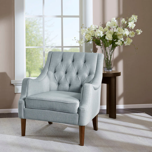 Qwen Button Tufted Accent Chair