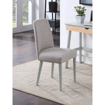 Taylor Chair With Gray Legs And Gray Fabric