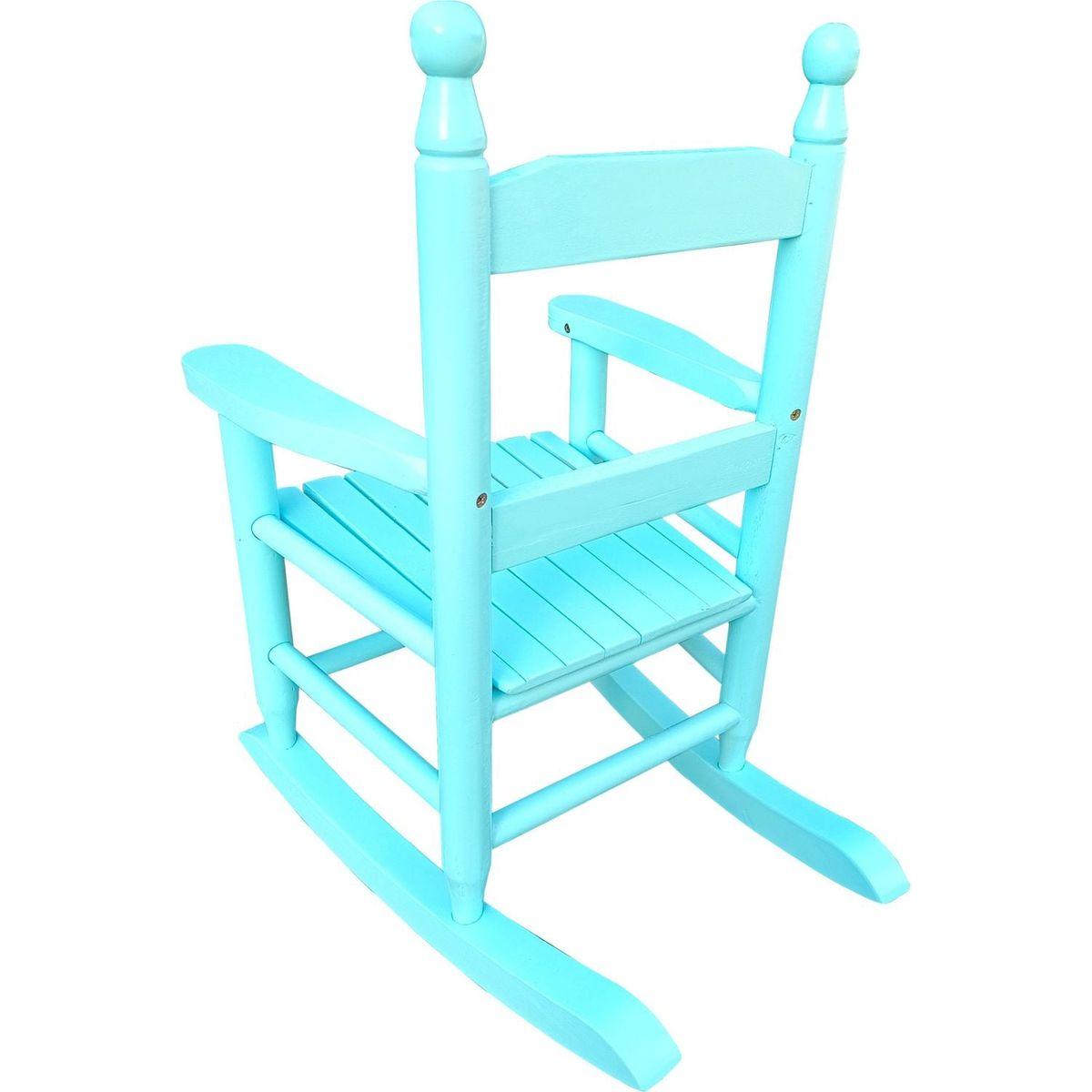 Children's rocking light Light Blue chair- Indoor or Outdoor -Suitable for kids-Durable