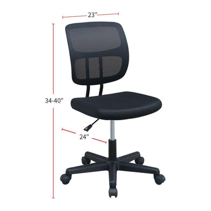 Mesh Back Adjustable Office Chair in Black