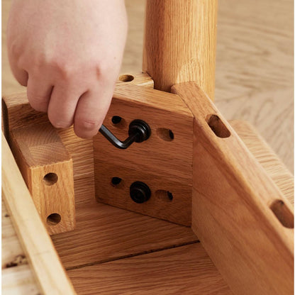 100% solid wood natural wood computer desk study desk oak natural wood PC desk work desk dressing table slim solid wood with drawer simple work from home width 100 cm depth 50 cm wood grain wooden