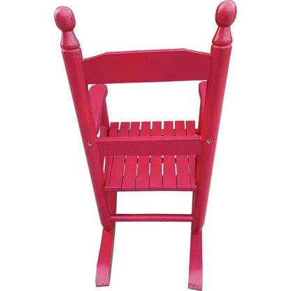 Children's rocking red chair- Indoor or Outdoor -Suitable for kids-Durable