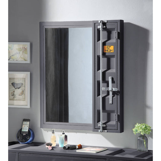 Cargo Vanity Mirror, Gunmetal