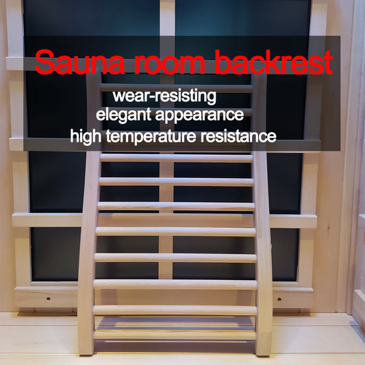 Sauna backrest