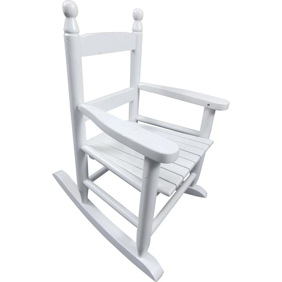 Children's rocking white chair- Indoor or Outdoor -Suitable for kids-Durable