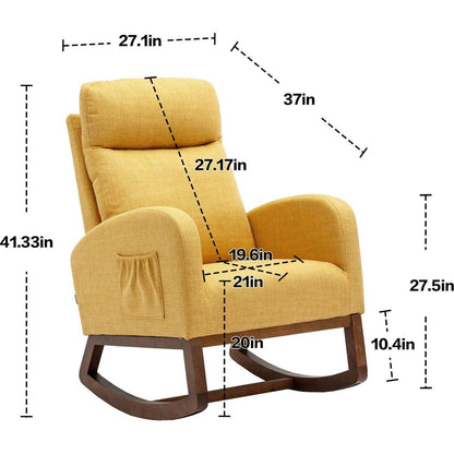 living room Comfortable rocking chair living room chair