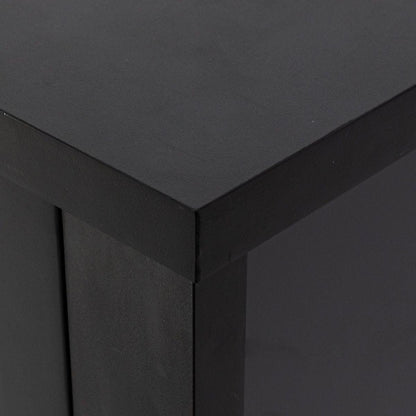 DRAWER DRESSER CABINETAR CABINET, storge cabinet, lockers, retro shell-shaped handle, can be placed in the living room, bedroom, dining room, black