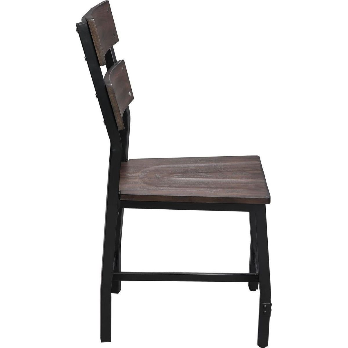 Mariatu Side Chair (Set-2), Oak (2Pc/1Ctn)