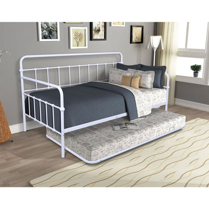 Metal Frame Daybed with trundle