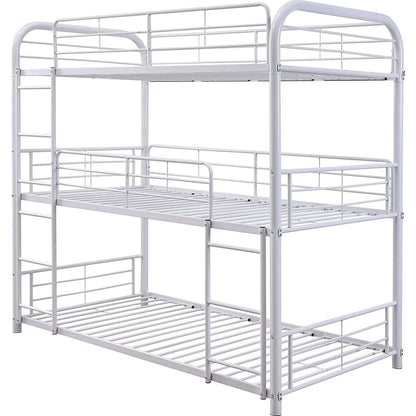 Cairo Bunk Bed - Triple Full in White