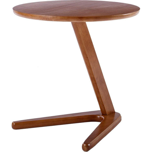 Side Table Round, Small Accent Table Modern End Table for Living Room /Bedroom/ Office