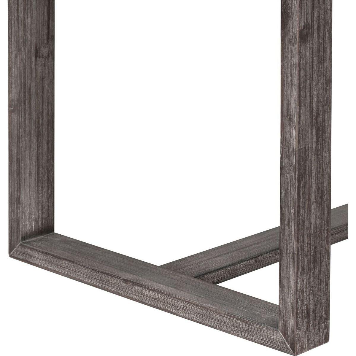 Farmhouse Counter Height 5-Piece Dining Table Set with 1 Rectangular Dining Table and 4 Dining Chairs for Small Places,Gray