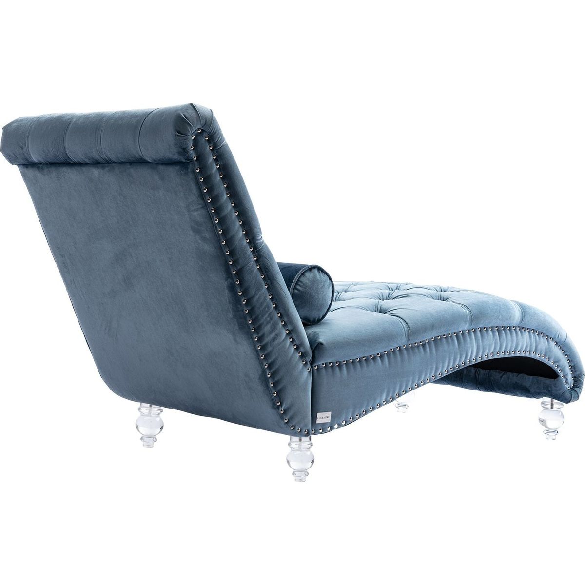 Leisure concubine sofa with acrylic feet