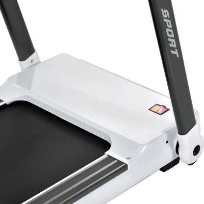 Portable Compact Treadmill;Electric Motorized 3.5HP;14KM/H;Medium Running Machine Motorised Gym 330lbs;Foldable for Home Gym Fitness Workout Jogging Walking;Bluetooth Speaker APP FITIME