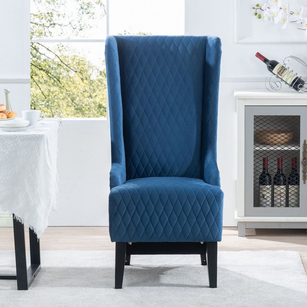 23.03" Wide Wing Back Chair, Side Chair for Living Room