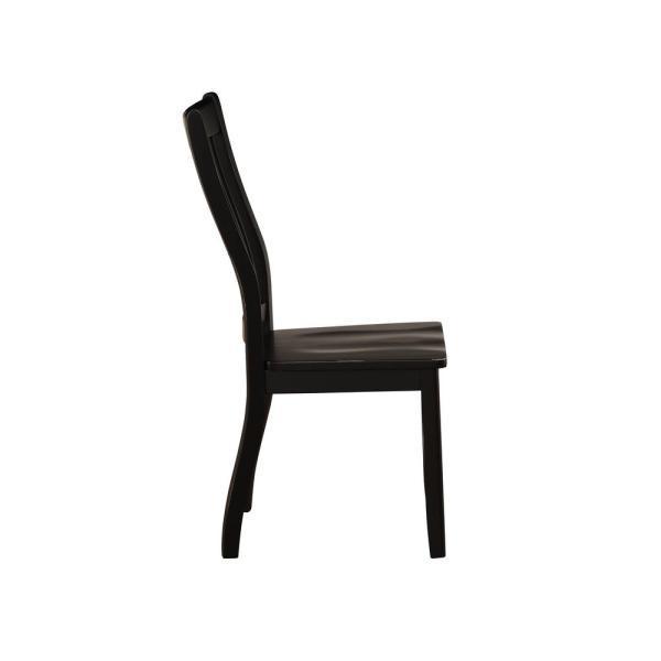 Renske Side Chair (Set-2) in Black