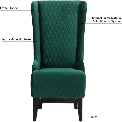 23.03" Wide Wing Back Chair, Side Chair for Living Room