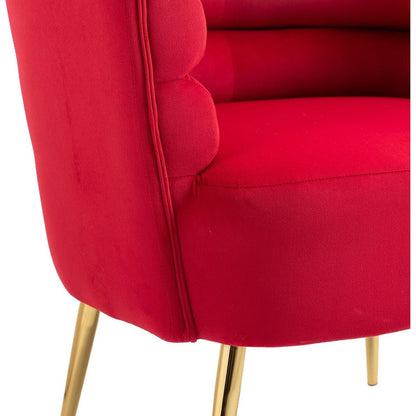 Accent Chair, leisure single chair with Golden feet