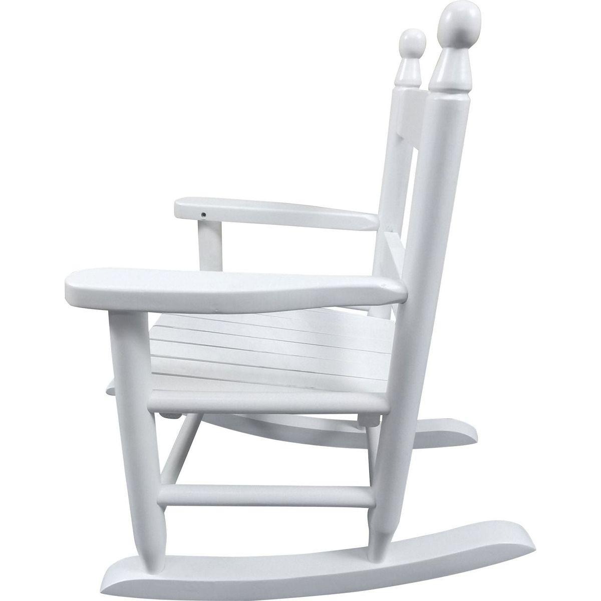 Children's rocking white chair- Indoor or Outdoor -Suitable for kids-Durable