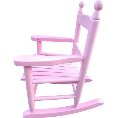 Children's rocking light pink chair- Indoor or Outdoor -Suitable for kids-Durable