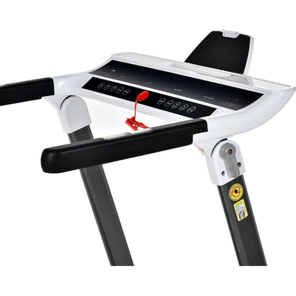 Portable Compact Treadmill;Electric Motorized 3.5HP;14KM/H;Medium Running Machine Motorised Gym 330lbs;Foldable for Home Gym Fitness Workout Jogging Walking;Bluetooth Speaker APP FITIME