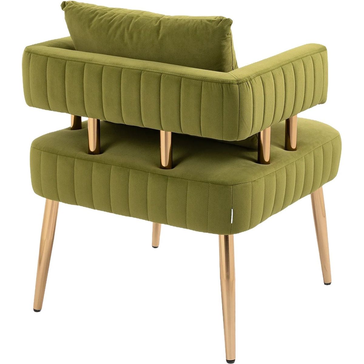 Accent Chair, leisure single chair with Golden feet