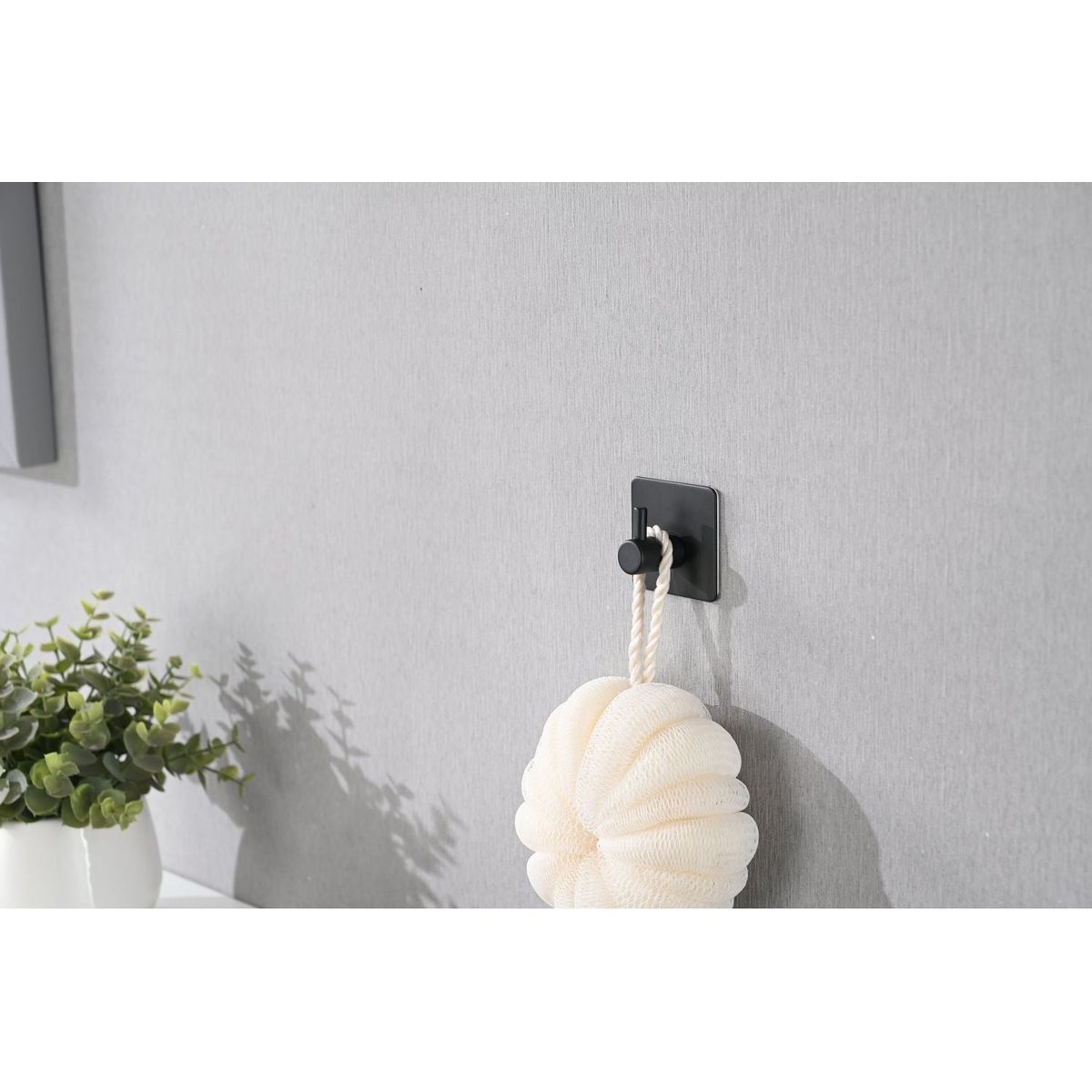 Bathroom Matte Black Hardware Accessories 5 Pieces Set