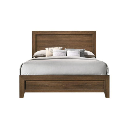 Miquell Queen Bed, Oak 28050Q