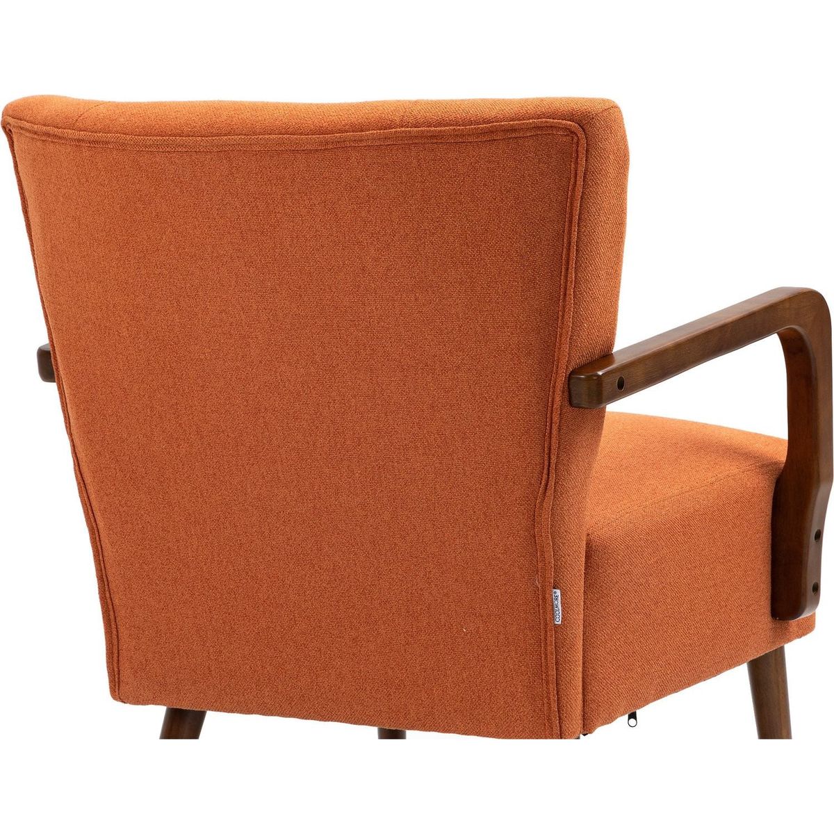 Wood Frame Armchair, Modern Accent Chair Lounge Chair for Living Room